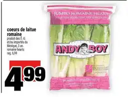 Super C cœurs de laitue romaine offer
