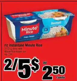 Super C Riz Instantané Minute Rice offer