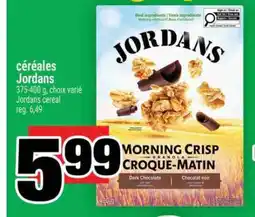 Super C céréales Jordans offer