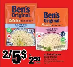 Super C riz Bistro Express Ben's Original offer