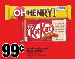 Super C friandises chocolatées Nestlé, Hershey's offer