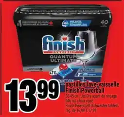 Super C pastilles, lave-vaisselle Finish Powerball offer