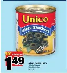 Super C olives noires Unico offer