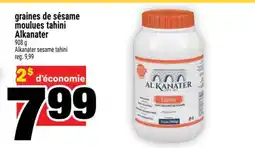 Super C graines de sésame moulues tahini Alkanater offer