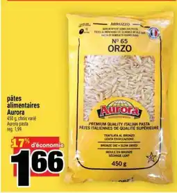 Super C pâtes alimentaires Aurora offer