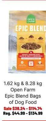 Ren’s Pets Depot Open Farm Epic Blend Bags of Dog Food offer