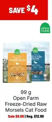 Ren’s Pets Depot Open Farm Freeze-Dried Raw Morsels Cat Food offer