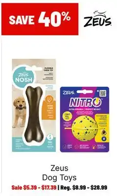Ren’s Pets Depot Zeus Dog Toys offer