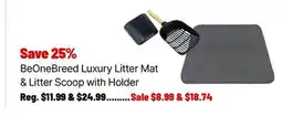 Ren’s Pets Depot BeOneBreed Luxury Litter Mat & Litter Scoop with Holder offer