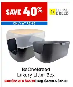 Ren’s Pets Depot BeOneBreed Luxury Litter Box offer