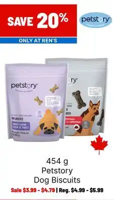 Ren’s Pets Depot Petstory Dog Biscuits offer