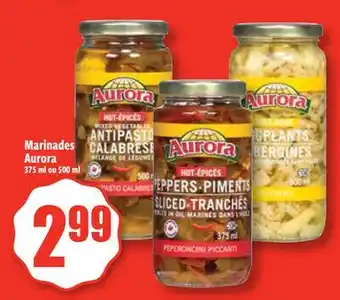 Bonanza Marinades Aurora offer