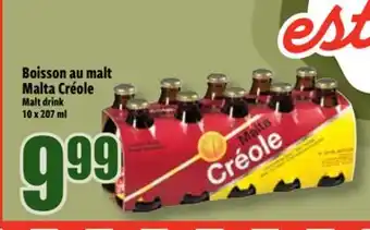 Bonanza Boisson au malt Malta Créole offer