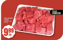 Bonanza Cubes de bœuf à ragout offer