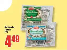 Bonanza Mozzarella Saputo offer