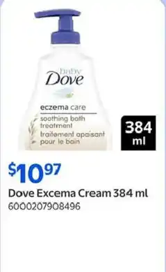Walmart Dove Excema Cream offer