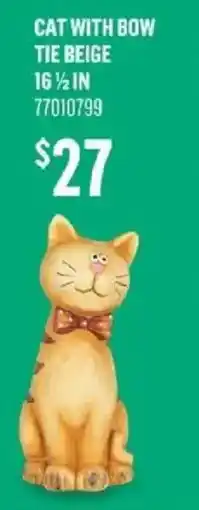 Canac Cat with bow tie beige offer
