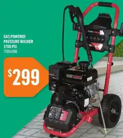 Canac Gas powered pressure washer 2700 offer