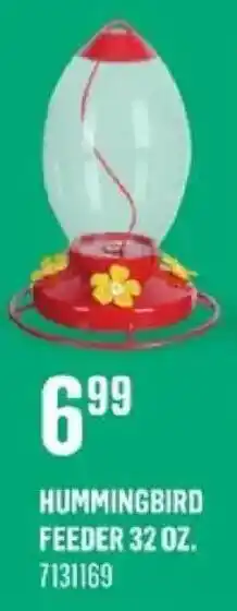 Canac Hummingbird feeder offer