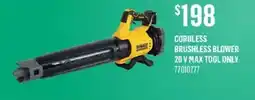 Canac Cordless brushless blower offer
