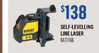 Canac Self-levelling line laser offer