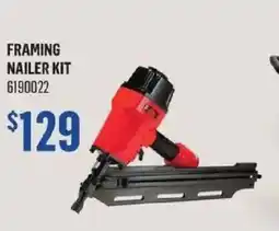 Canac Framing nailer kit offer