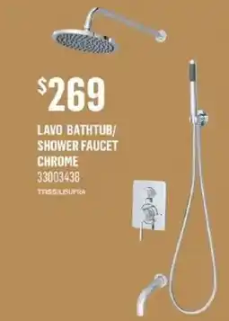 Canac Lavo bathtub/ shower faucet chrome offer