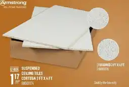 Canac Ceiling tiles suspended offer