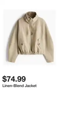 H&M Linen-Blend Jacket offer