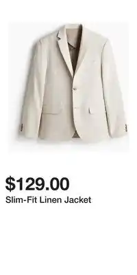 H&M Slim-Fit Linen Jacket offer