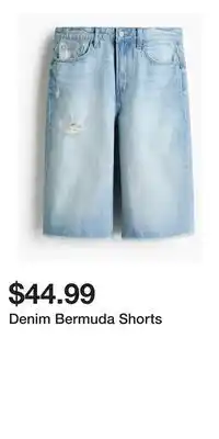 H&M Denim Bermuda Shorts offer