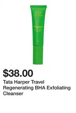 Sephora Tata Harper Travel Regenerating BHA Exfoliating Cleanser offer