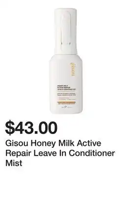 Sephora Gisou Honey Milk Active Repair Leave In Conditioner Mist offer