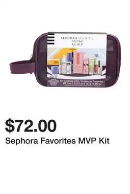 Sephora Sephora Favorites MVP Kit offer