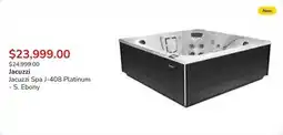 Club Piscine Jacuzzi Spa J-408 Platinum - S. Ebony offer