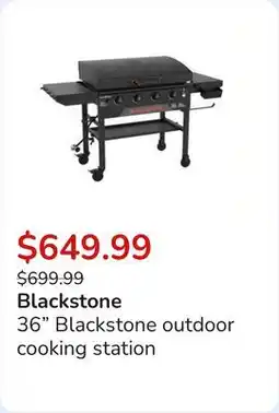 Club Piscine 36 Blackstone outdoor cooking station offer