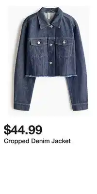 H&M Cropped Denim Jacket offer