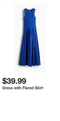 H&M Dress with Flared Skirt offer