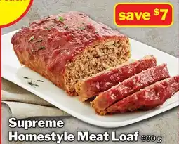 M & M Food Market Supreme Homestyle Meat Loaf offer