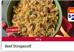 M & M Food Market Beef Stroganoff offer