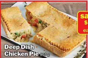 M & M Food Market Deep Dish Chicken Pie offer