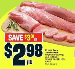 FreshCo Fresh Pork Tenderloin offer