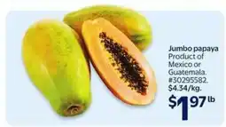 Walmart Jumbo Papaya offer