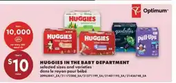 No Frills HUGGIES IN THE BABY DEPARTMENT offer