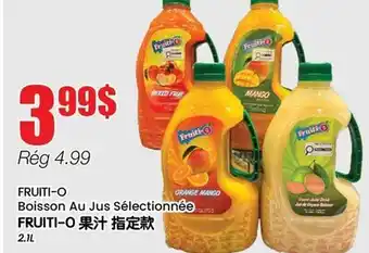 Btrust Supermarket FRUITI-O Boisson Au Jus Sélectionnée offer