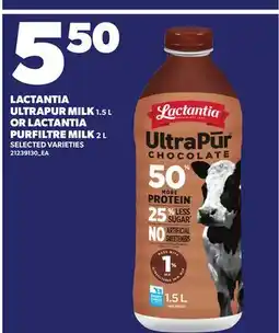 Independent City Market LACTANTIA ULTRAPUR MILK, 1.5 L OR LACTANTIA PURFILTRE MILK, 2 L offer