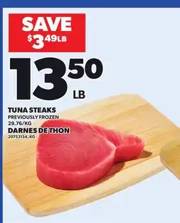 Independent City Market TUNA STEAKS offer