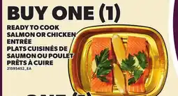 Independent City Market READY TO COOK SALMON OR CHICKEN ENTRÉE offer