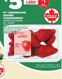 Independent City Market PC GREENHOUSE GROWN STRAWBERRIES offer