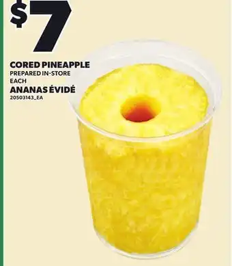 Independent City Market CORED PINEAPPLE offer